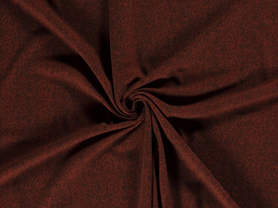 Brown Brushed Textured Stretch Knit Fabric for Dressmaking, 150cm / 59" Wide - per metre