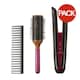 image 1 of Dyson Corrale Hair Styling Playset (Pack of 4) - Black/Pink - One Size