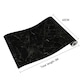 image 5 of Living and Home 3M Marble Contact Wallpaper Self Adhesive - Black | Black