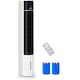 image 1 of HOMCOM Bladeless Air Cooler, Evaporative Oscillating Tower Fan Humidifier Unit