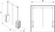 image 3 of FittingsCo, PullDown Wardrobe Rail, Extends 600 to 850mm Width, Soft Close, 15kg Capacity, Anthracite