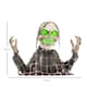 image 5 of HOMCOM 70c8 Groundbreaker Skeleton Outdoor Halloween Decoration, Halloween Animatronic with Sound Activated, Light Up Eyes, Sound Effects, Animated Prop for Haunted House