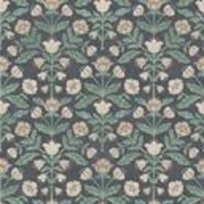 Arthouse Modern Floral Damask Navy Wallpaper