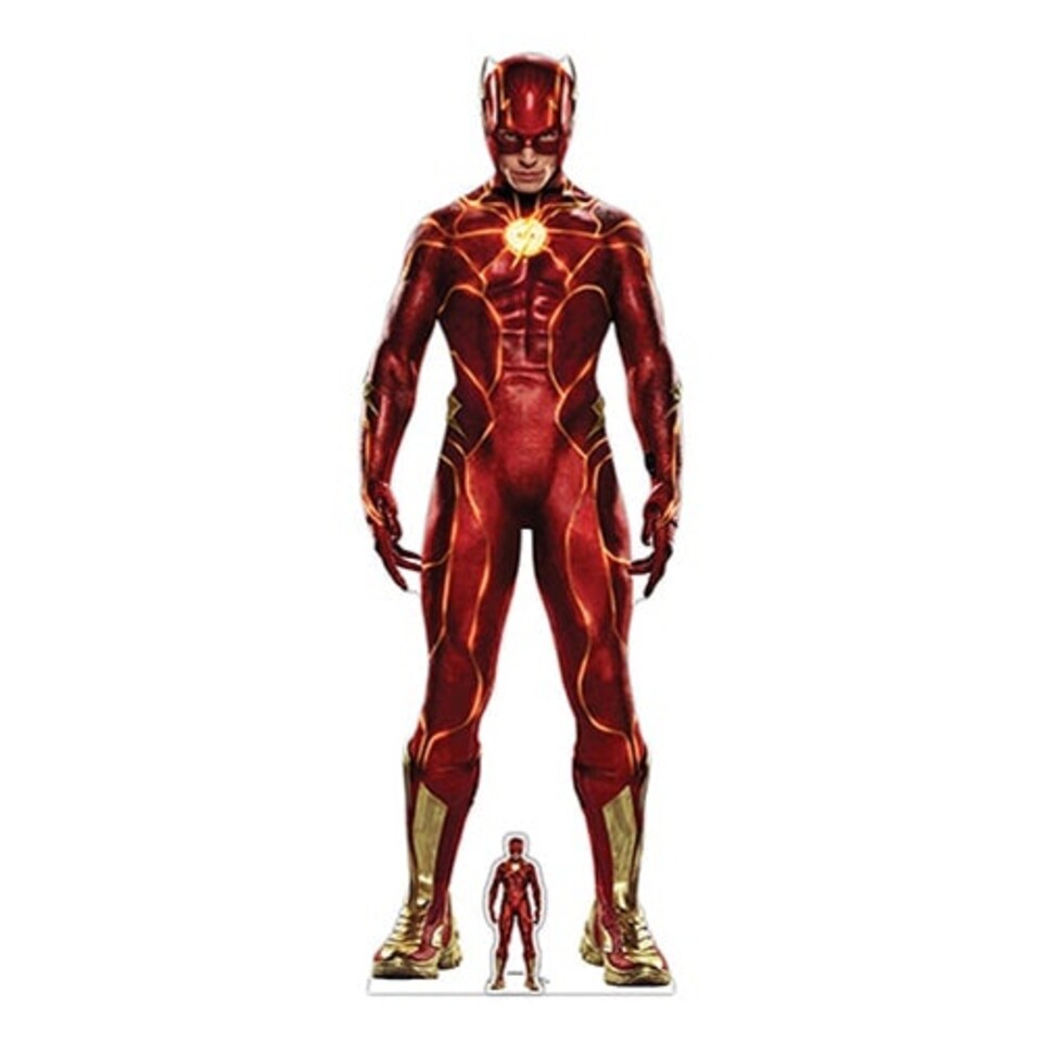 The Flash Live Action DC Comics Ezra Miller Lifesize Cardboard Cutout 181cm