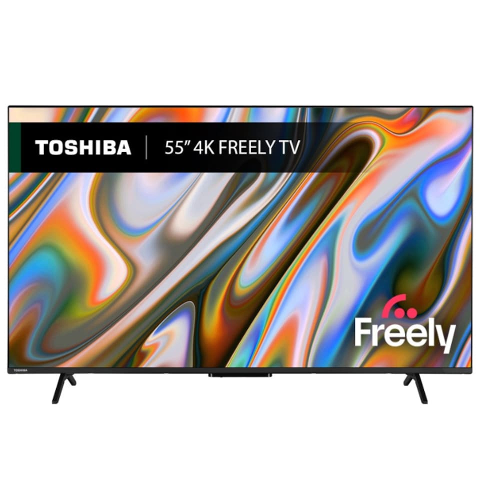 image 1 of Toshiba 55 Inch 4K Ultra HD LED HDR Smart VIDAA Freely TV & Dolby - 55UV2F53DBU