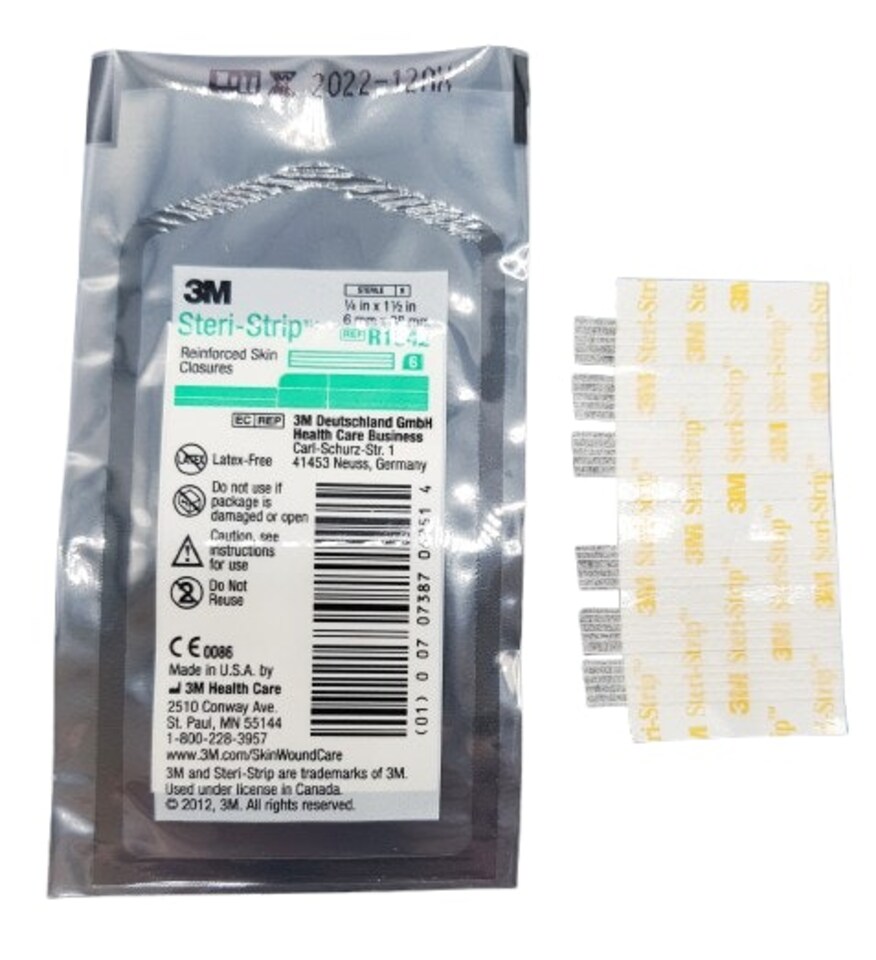 image 1 of Steri-Strip Butterfly Stitches R1542 - Pack of 5 - Adhesive Skin Closures