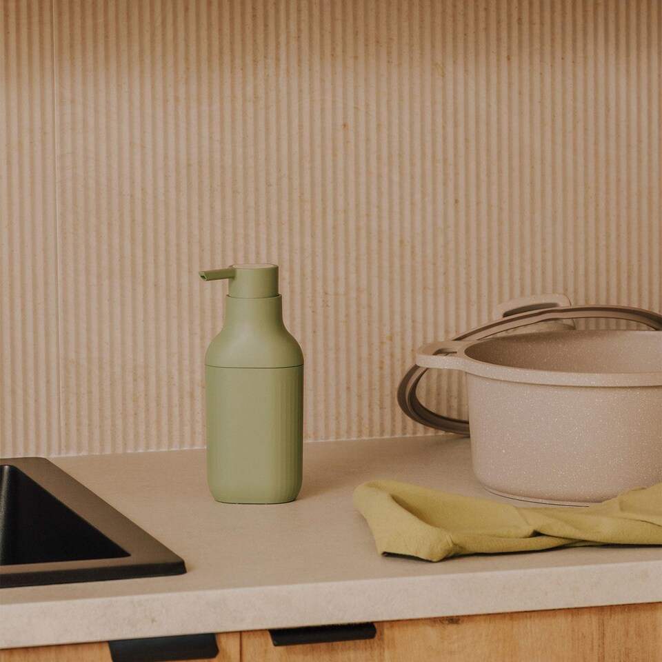 image 1 of COSMIC Soap dispenser, 300ml, Wall Mounted/Freestanding, Peach, ALIFE Collection