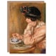 image 1 of Pierre Auguste Renoir Art Card Cup of Chocolate