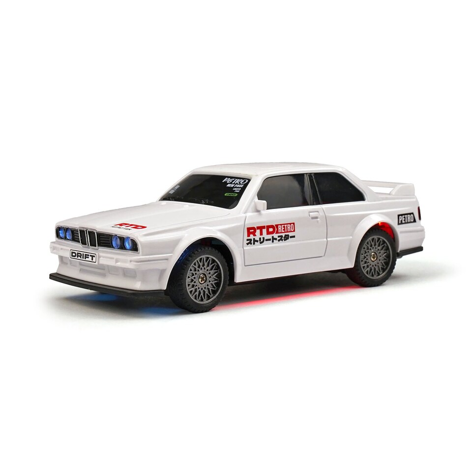 image 1 of RCG Racing Micro DC 'Legends' 1/43 Drift Car - EVO30 White