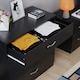 image 6 of Vida Designs Riano 4 Drawer Chest of Drawers Bedroom Storage, Black