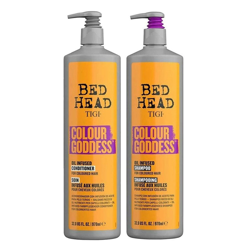 image 1 of Tigi Colour Goddess Shampoo and Conditioner 970ml