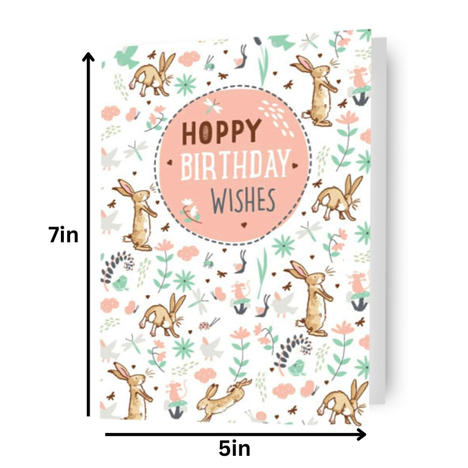 image 1 of Guess How Much I Love You Birthday Card