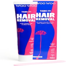 WooWoo Tame It Natural Intimate Hair Removal Cream - Painless Vegan Hair Remover For Sensitive Skin - 200ml