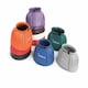 image 2 of Shires Touch Close Over Reach Boots Purple | Cob