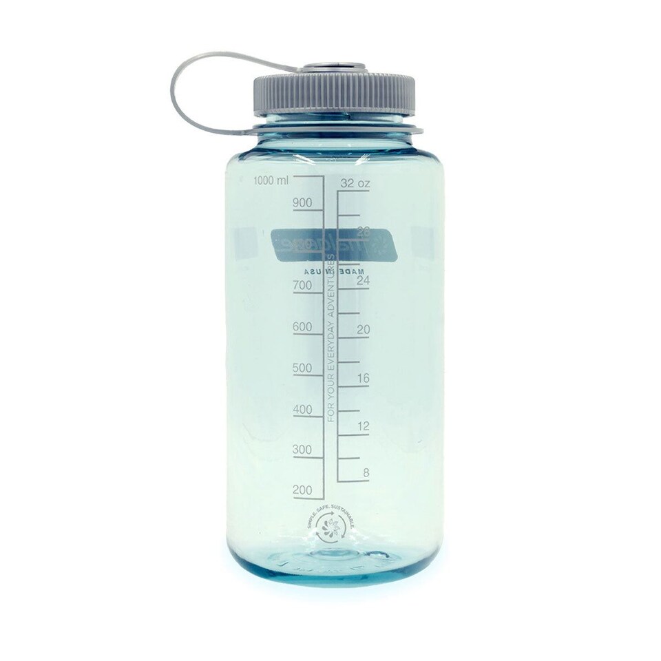 image 1 of Nalgene Wide Mouth 1L Tritan Sustain Water Bottle - Sea Foam