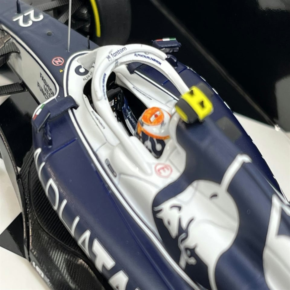 image 1 of Y Tsunoda Scuderia Alphatauri AT03 Bahrain GP 2022 1:43 Minichamps 417220122