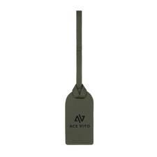 Vinga Baltimore Recycled Polyester Luggage Tag - Green - One Size | Green