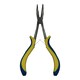 image 1 of 165mm Extra Long Series Precision Bent Nose Pliers Plier Modelling Hobby Craft