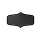 image 4 of Argon Tableware Glass Storage Jar Labels - Small - Black - Pack of 6