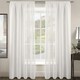 image 2 of Velosso Riva Slot Top Voile Panel - 150cm x 182cm Purple | Mauve