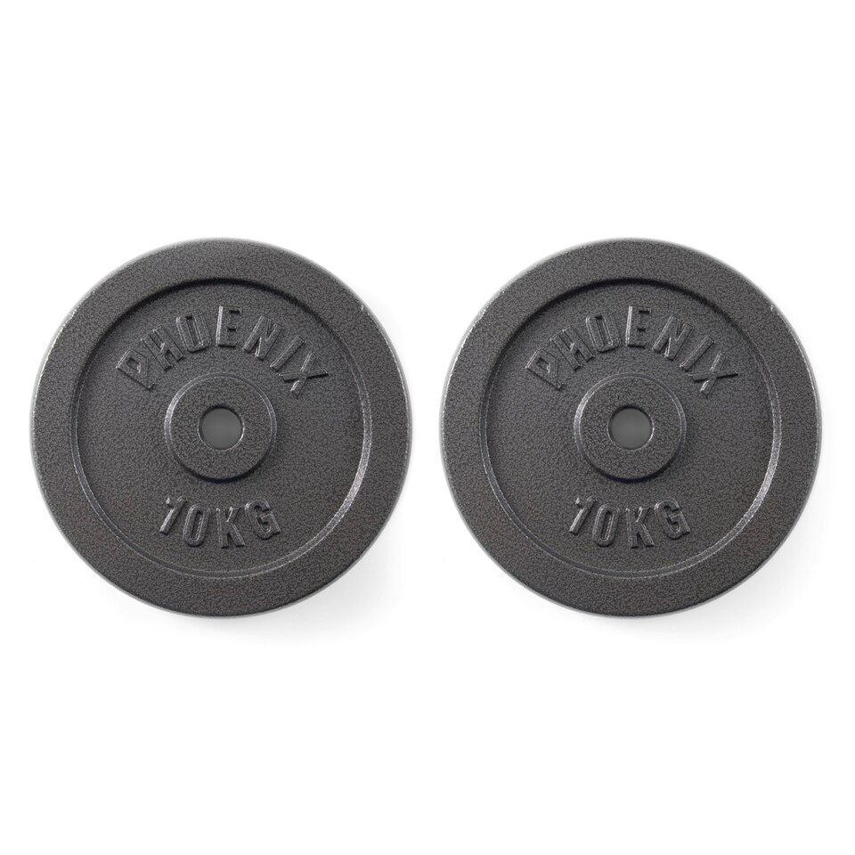 image 1 of Phoenix Fitness Weight Plate - 10kg - Pair