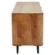 image 3 of Interiors by Premier Two Door Mango Wood Sideboard Brown