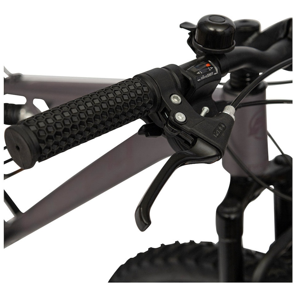 image 1 of HUFFY Marker 27.5-Inch Matte Heather Full Suspension 21-Speed Mountain Bike (26752W)