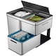 image 5 of Mirage Plus Recycling Sensor Bin 30L+15L+15L | Silver | Stainless Steel | 60L