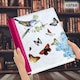 image 4 of ARPAN Large Self-Adhesive Photo Album 36 Sheets 72 Sides Spiral Scrapbook Memory Album Butterfly Design