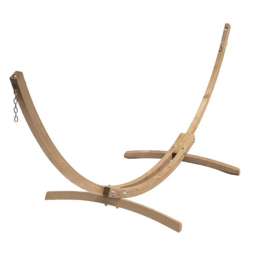 image 1 of Amazonas Wooden Garden Hammock Stand – Kronos