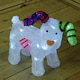 image 6 of 31cm The Snowman Acrylic Snowdog Christmas Decoration with 24 Ice White LEDs