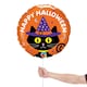 image 2 of Halloween Witches Hats Pattern Round Foil Helium Balloon 46cm / 18 in