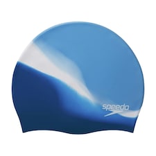 Speedo Silicone Swim Cap - Blue/Purple - One Size