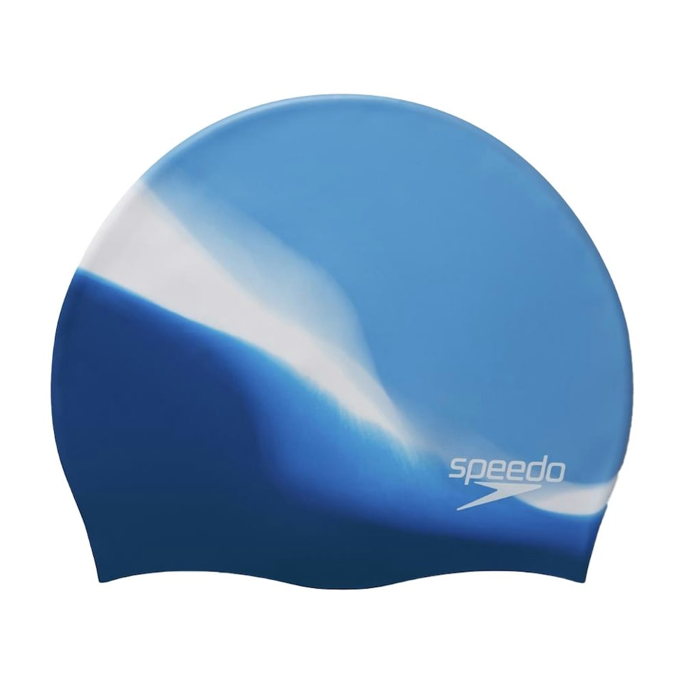 Speedo Silicone Swim Cap - Blue/Purple - One Size
