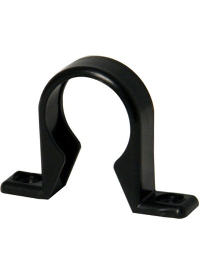 Floplast 32mm Push Fit Waste Pipe Clip - Durable Abs, Black