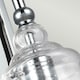 image 4 of Feiss Loras 1 Light Wall Light Chrome