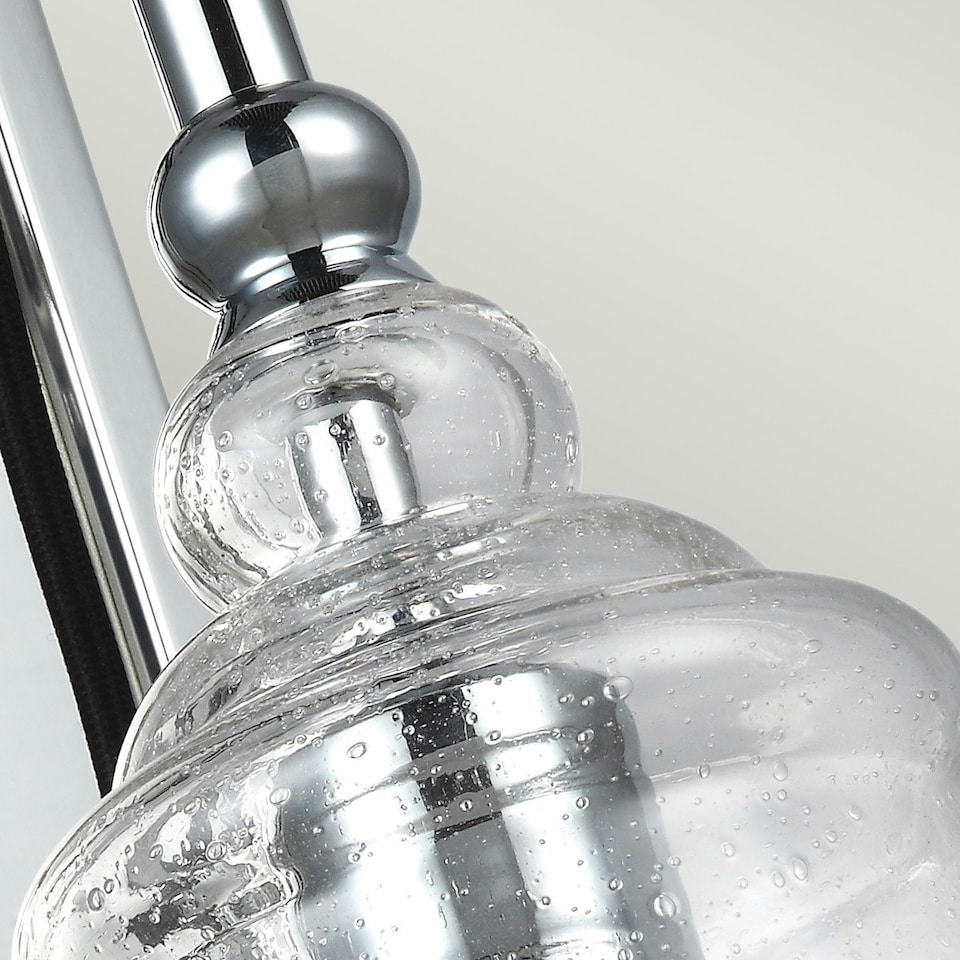 image 1 of Feiss Loras 1 Light Wall Light Chrome