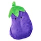 image 1 of K Collection Aubergine Clay Heat Bag with Cover | Purple | Purple/Green | One Size | 1