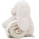 image 3 of Mumbles Childrens/Kids Cute Plush Rabbit Toy With Blanket - Cream - One Size