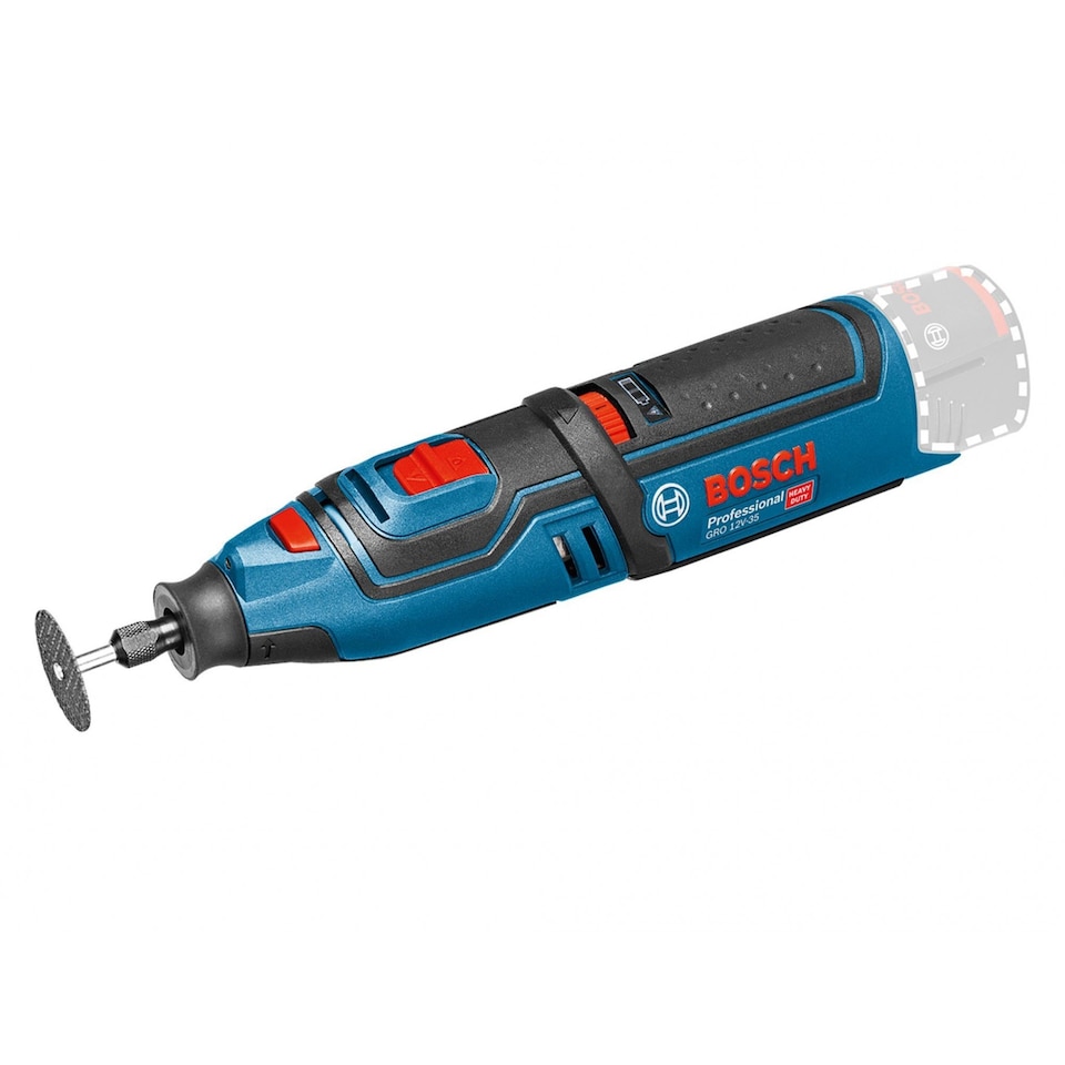 image 1 of Bosch Gro 12v-35 Rotary Tool 12v Bare Unit | Multi | Multi Colour | One Size | 1