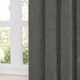 image 4 of Furn Soft Chenille Blackout Pencil Pleat Curtain Pair, 117cm width x 137cm drop | Grey | Charcoal | (W) 117cm x (L) 137cm | 1