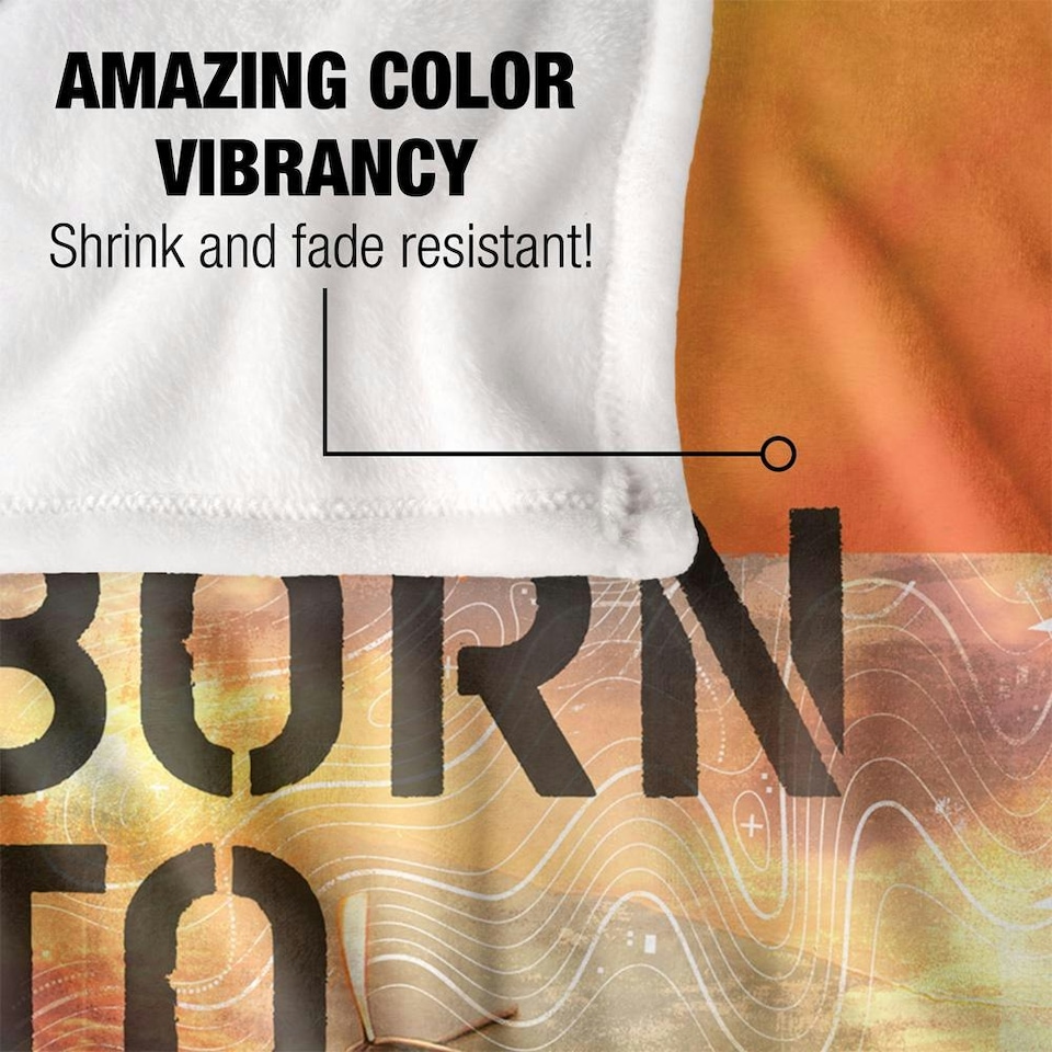 image 1 of Top Gun: Maverick Born To Fly Blanket - Multicoloured - One Size