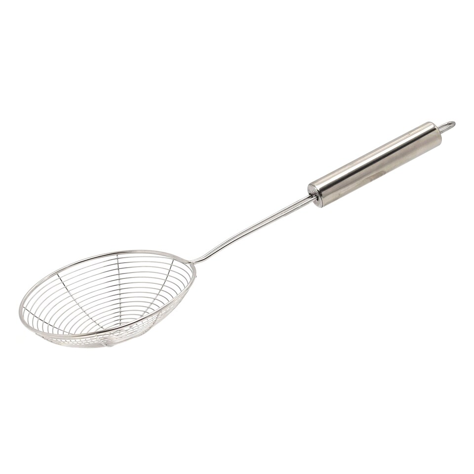 image 1 of Buckingham Spider Strainer Stainless Steel with Cook's Handle