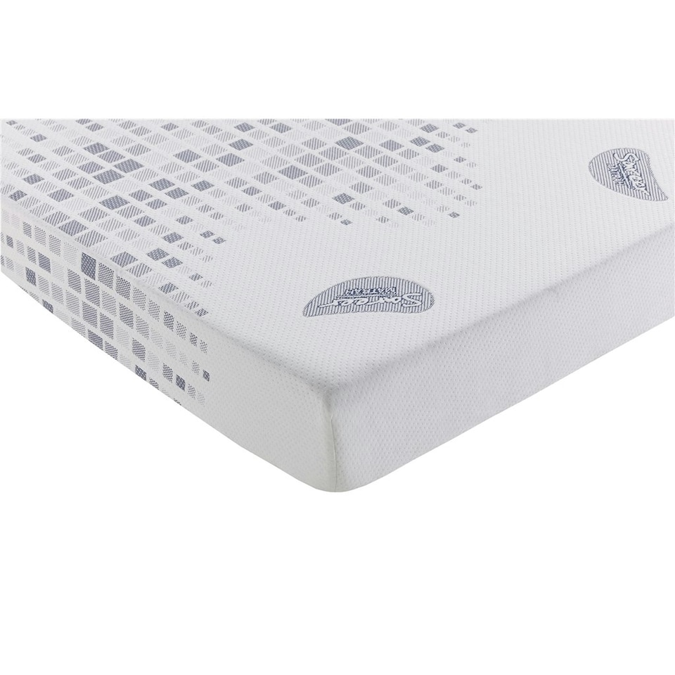 image 1 of 5ft King Size Gel Memory Foam Mattress - (150cm)