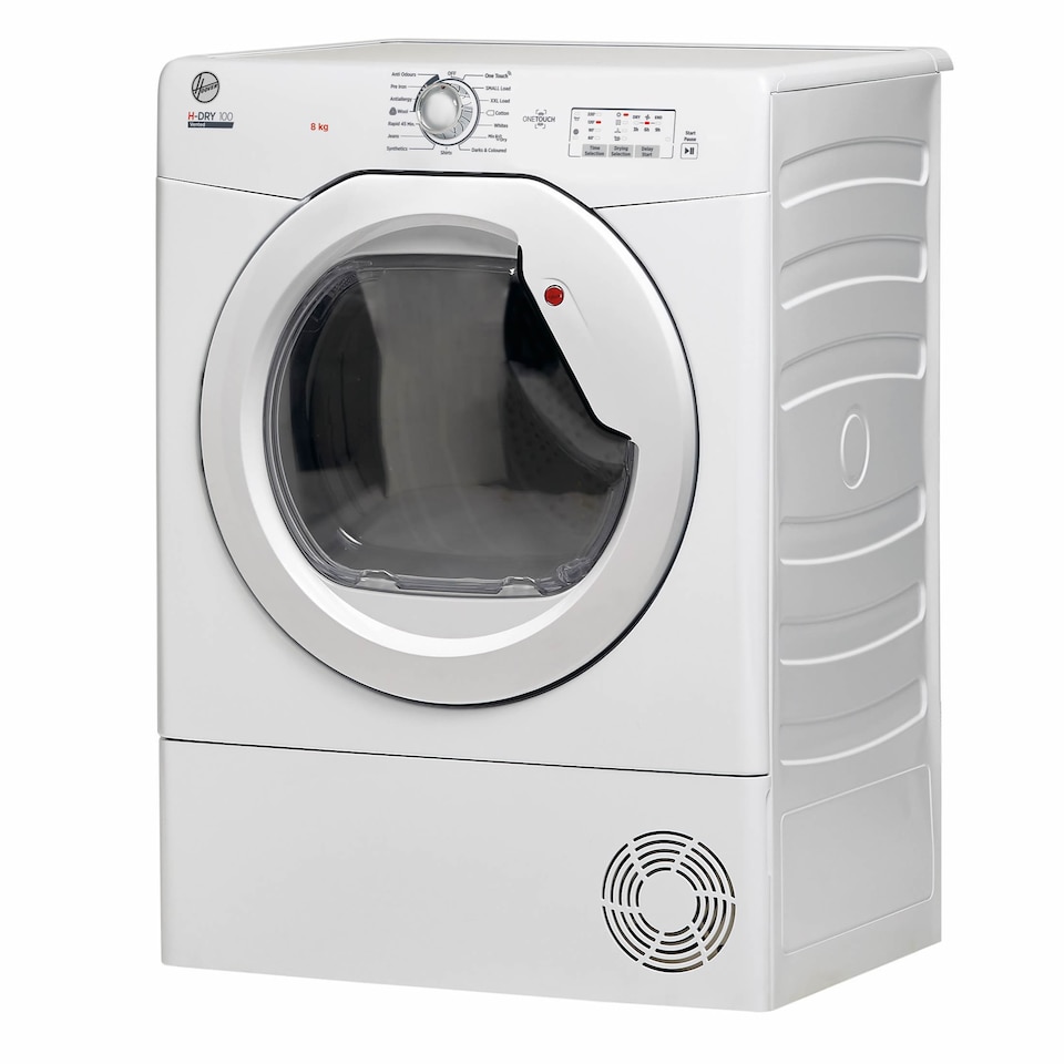 image 1 of Hoover HLEV8LG 8kg Load Vented Tumble Dryer Class C White