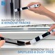 image 4 of Micro Cleaning Tool Precision Cleaning for Gaps & Tracks Brush Set Keyboard Blinds Windows | Blue | Blue, Black | One Size