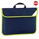 image 1 of Quadra Enhanced-Vis Book Bag - 4 Litres (Pack of 2) - French Navy - One Size Blue