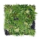 image 1 of True Products Premium Artificial Living Wall Green Plant Panel 1m x 1m - Charm B