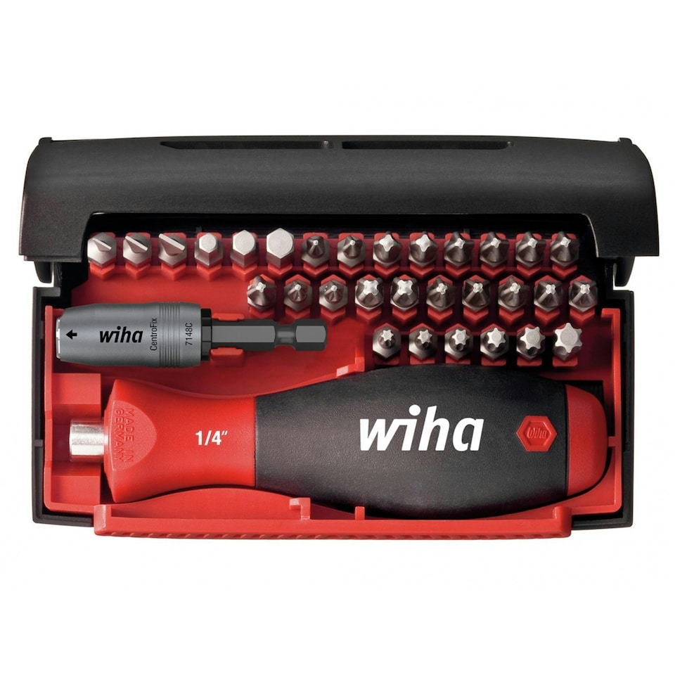 Wiha Collector Standard Bit Set, 32 Piece - Multi Colour - One Size