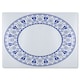 image 1 of Folk Art Glass Chopping Board | Multi